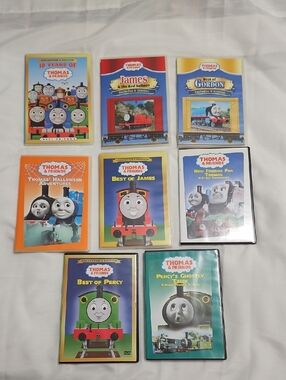 Thomas and Friends DVD Bundle 8 Discs Over 6 Hours Of Entertainment